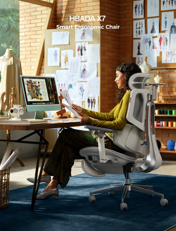 Office chair photography in a furnished workspace, with natural styling and a real-use setting.