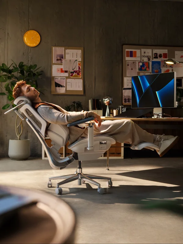 Office chair photography in a furnished workspace, with natural styling and a real-use setting.
