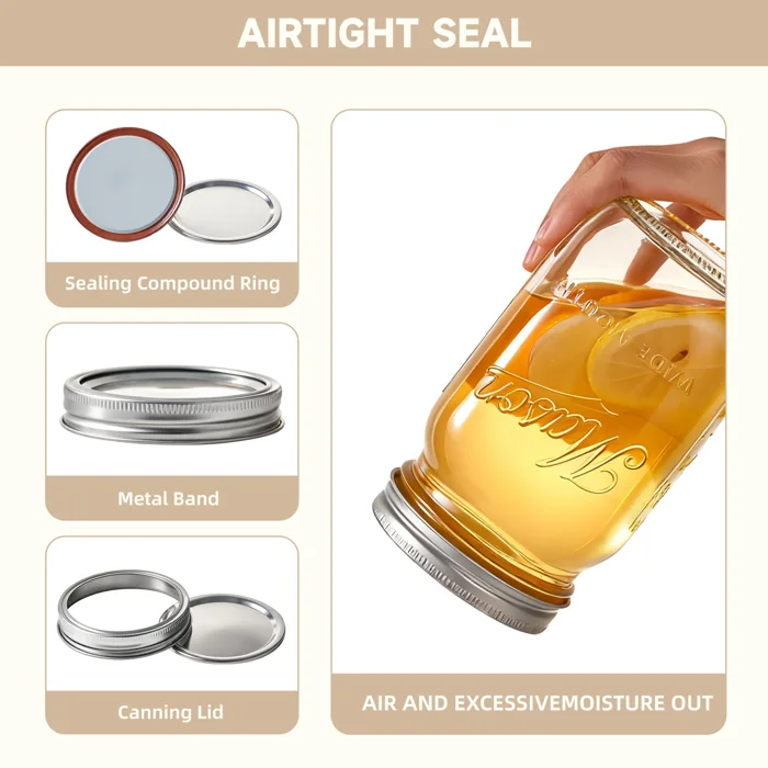 A listing image combining product photography with feature, usage, comparison or dimension graphics.