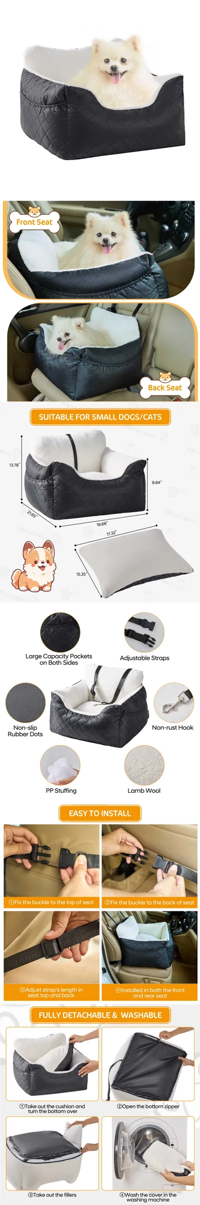 A complete long-form product content layout. Open the image to scroll through every module.