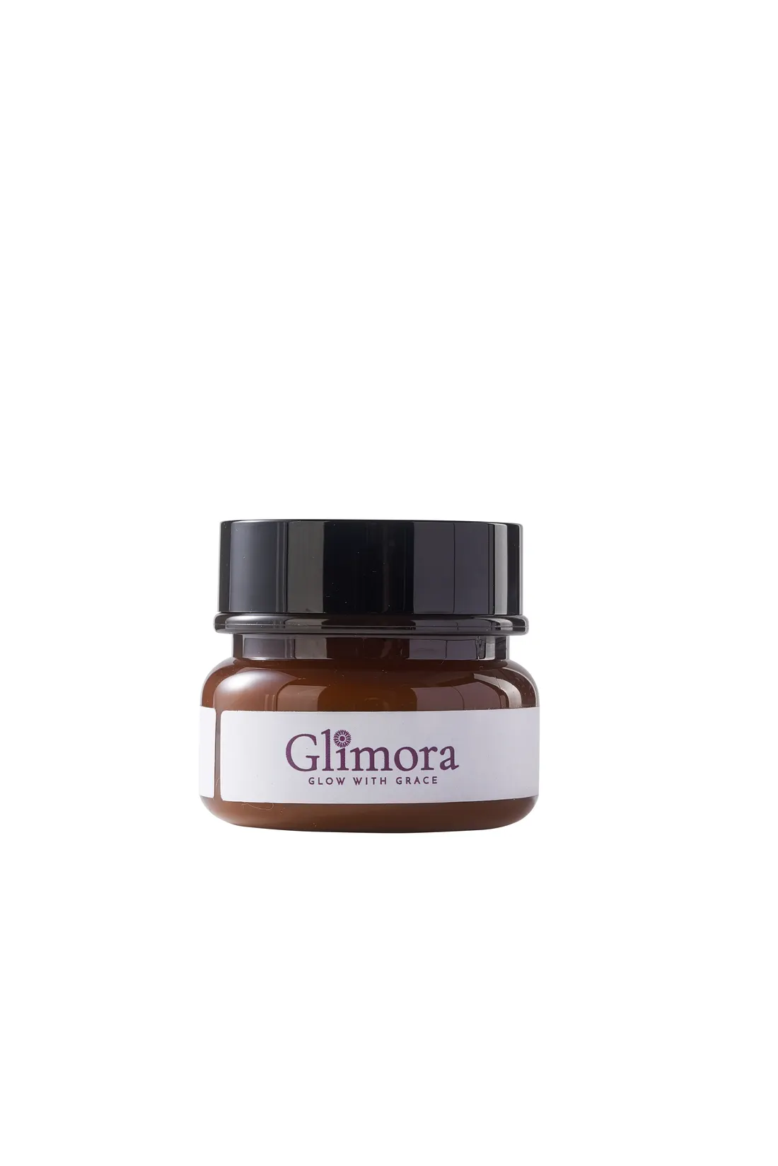 Skincare jar on white, photographed by Southlake Vision in China.