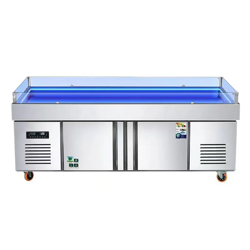 Commercial refrigerated display, photographed by Southlake Vision in China.