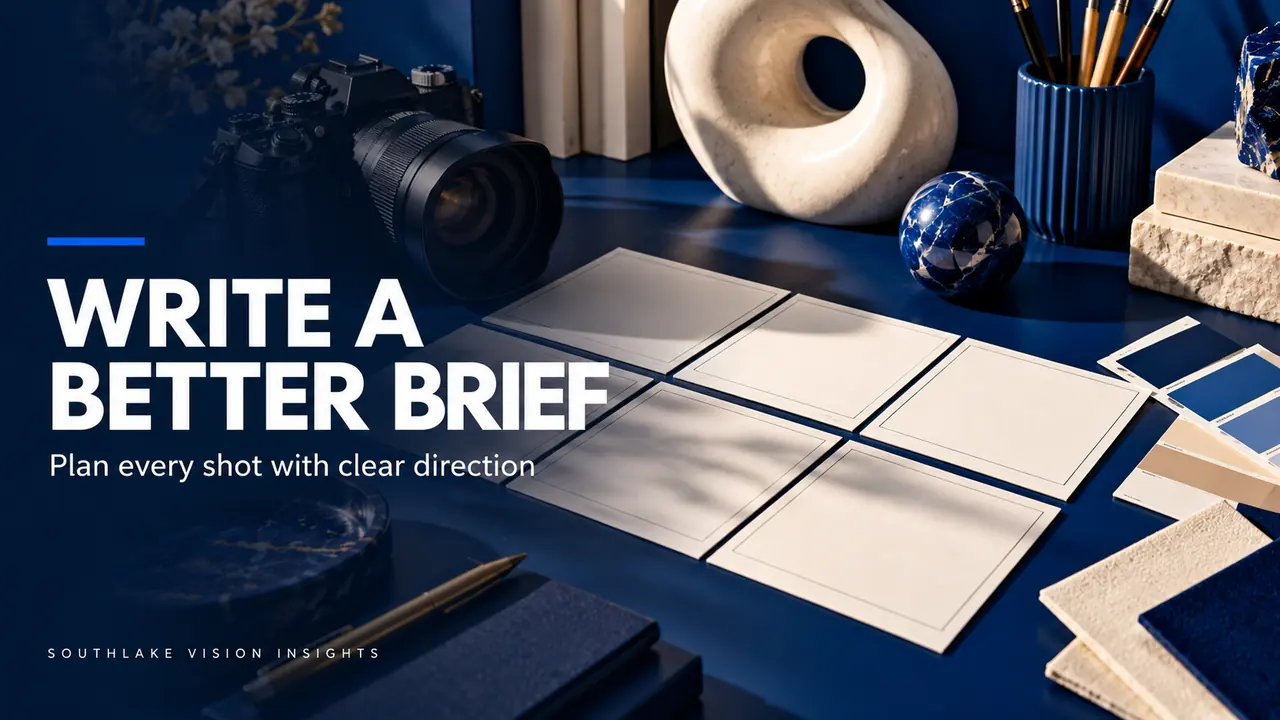 How to Write a Professional Product Photography Brief: A Decision-Ready Template
