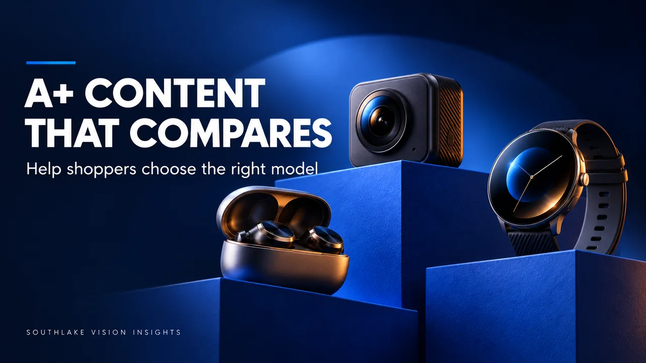 Amazon A+ Content for a Small Product Family: Explain the Choice Between Models