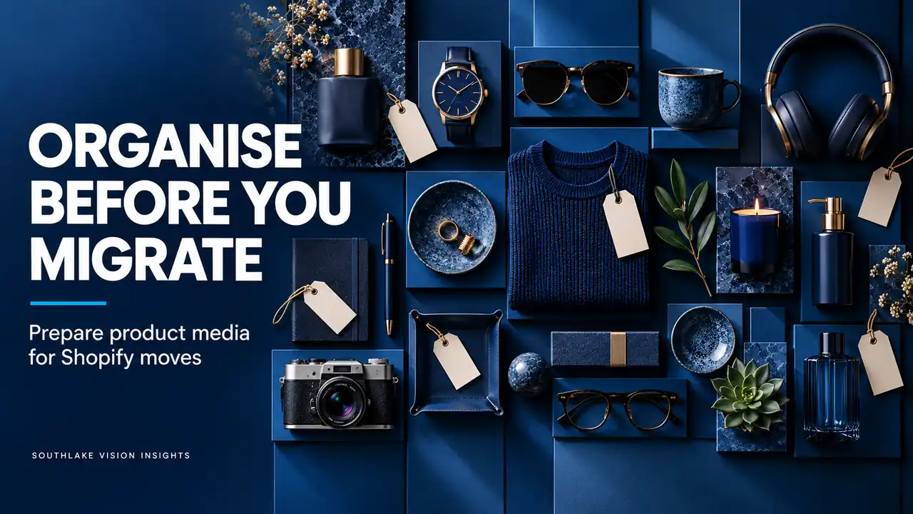 Ecommerce Managers: Organise Product Media Before a Shopify Catalogue Migration