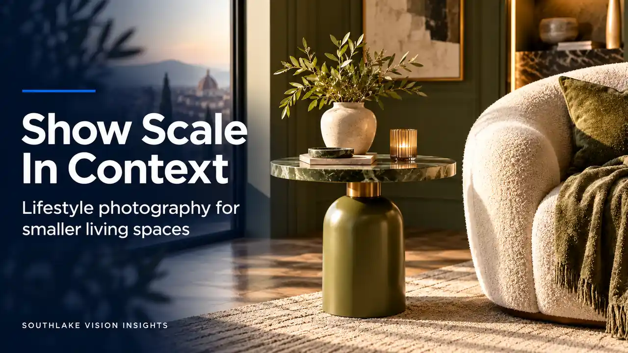 Lifestyle Product Photography for Small Spaces: Prove Scale with Useful Context