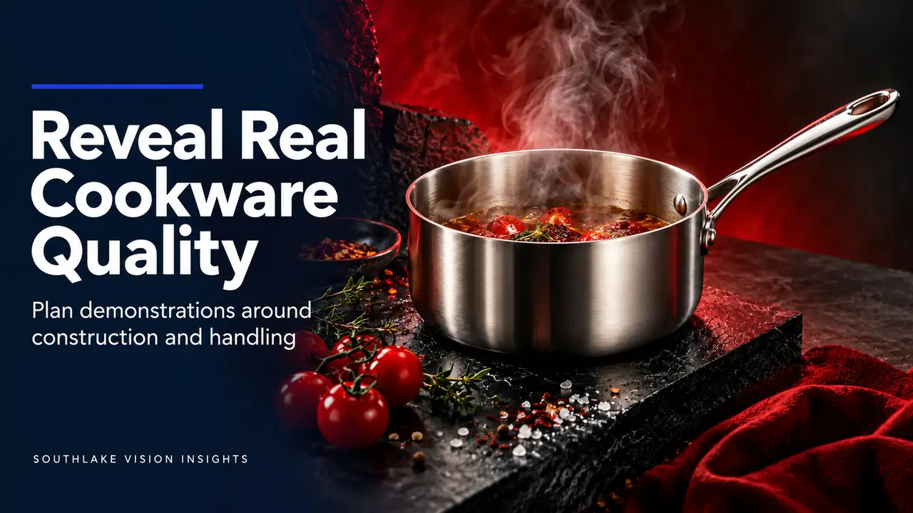 Cookware Brands: Plan Demonstrations That Reveal Real Construction and Handling