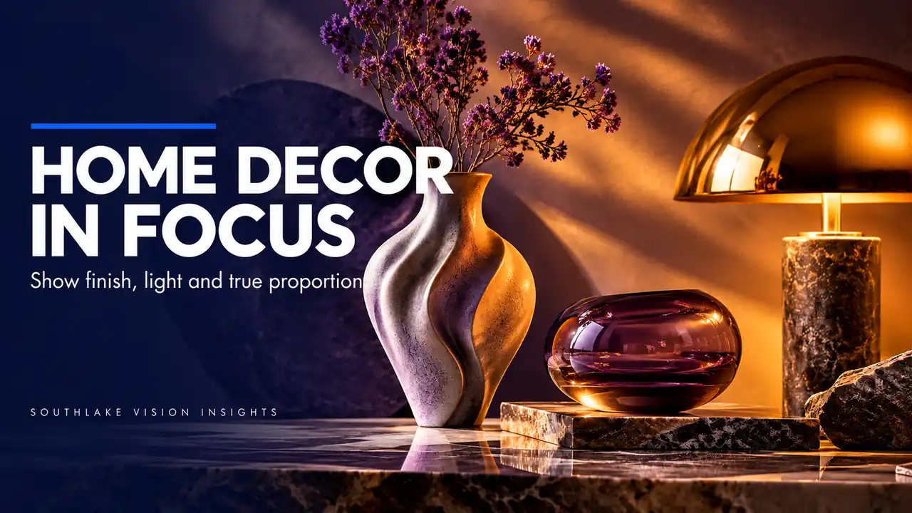Home Decor Brands: Show Finish, Light and Proportion Across a Collection