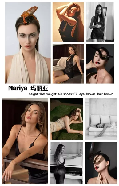 Female models portfolio reference F006