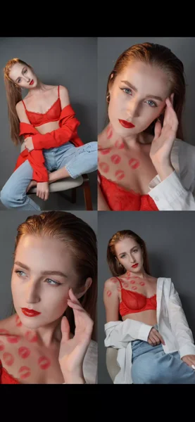 Female models portfolio reference F012