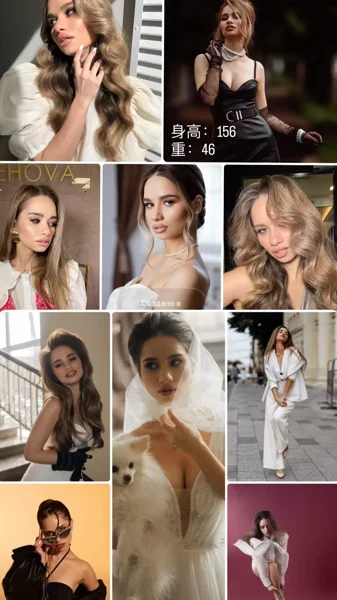 Female models portfolio reference F013