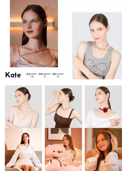 Female models portfolio reference F018
