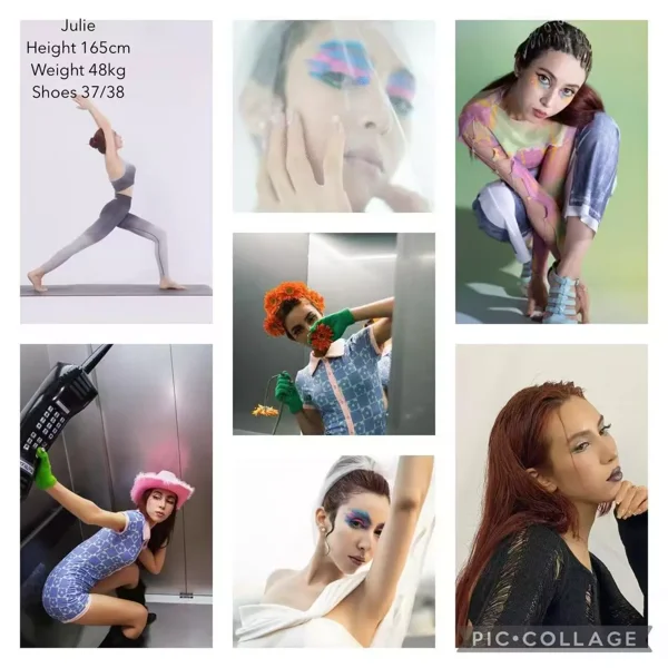 Female models portfolio reference F021