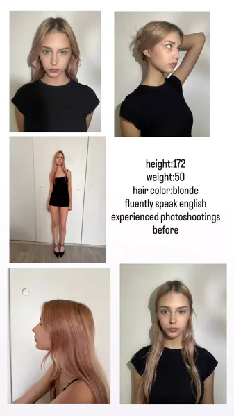 Female models portfolio reference F029