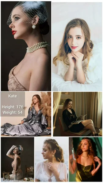 Female models portfolio reference F036