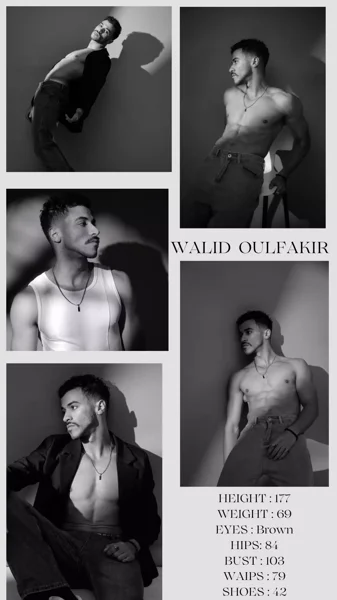 Male models portfolio reference M015