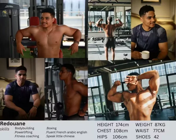 Male models portfolio reference M017