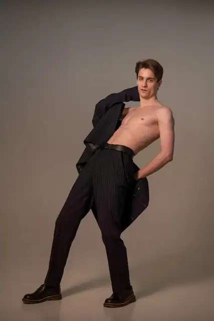 Male models portfolio reference M024, complete supplied reference