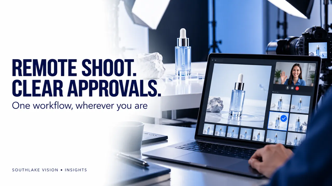 Remote Product Photography Service: A Clear Workflow for Approvals