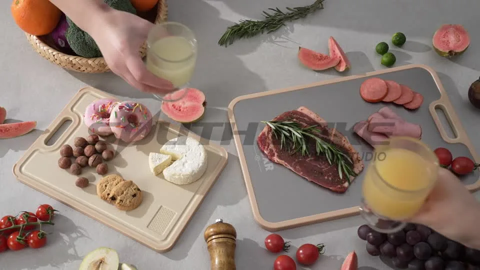 Cutting board video cover