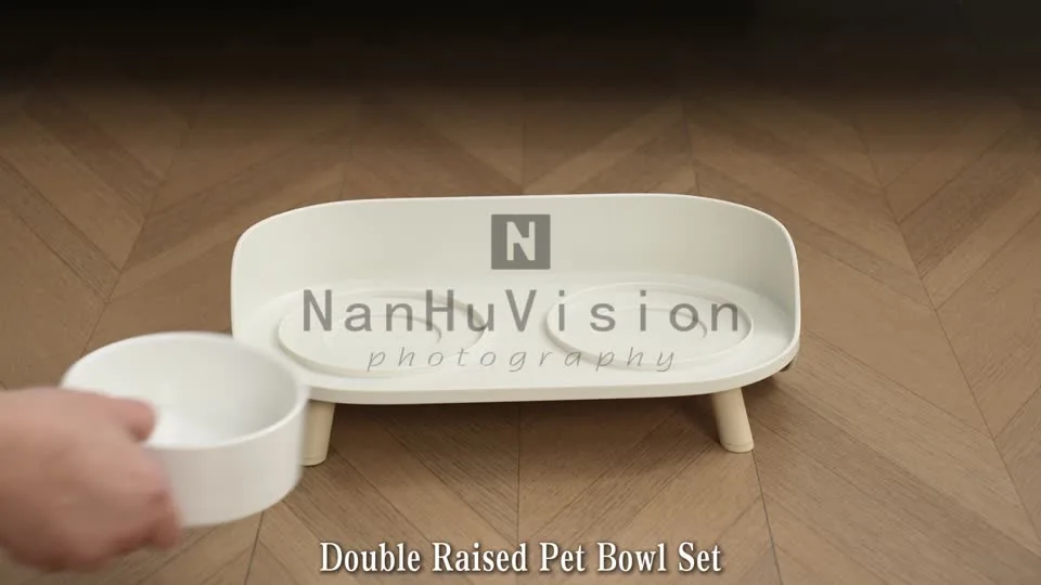 Raised pet bowls video cover