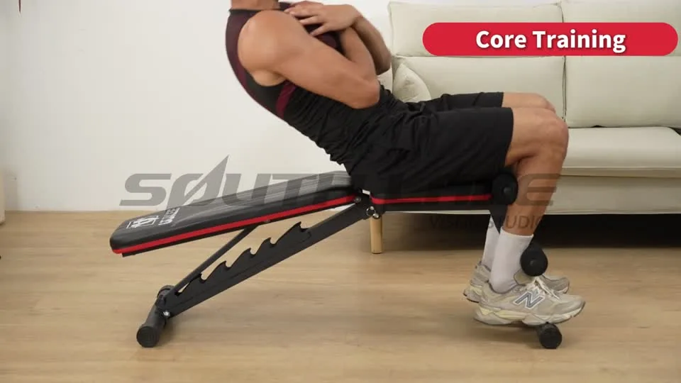 Adjustable workout bench video cover